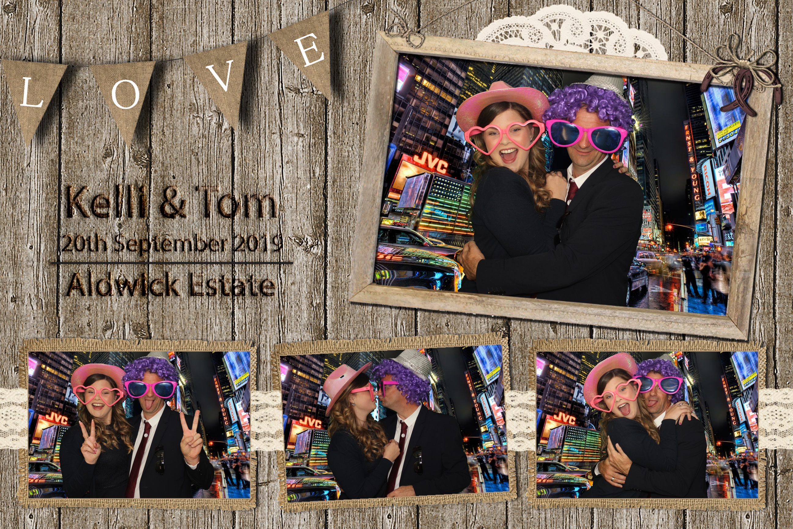 Kelli & Tom's Wedding | View more photos from the event at images.mobile-photo-booth.com/u/MobilePhotoBoothUK/Kelli-Toms-Wedding